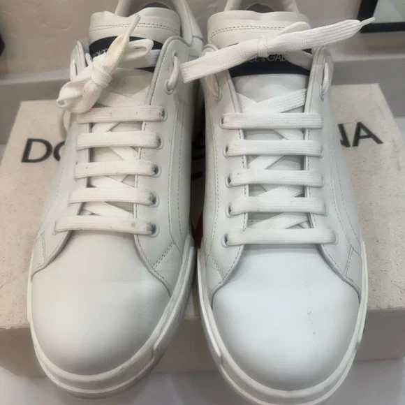 Dolce & Gabbana Classic White Sneakers